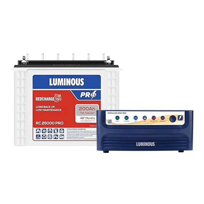 Combo - Hercules 1500 with RC 25000 PRO | Luminous
